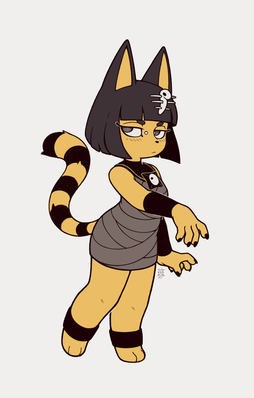 ankha (animal crossing and etc) created by kintsugeist