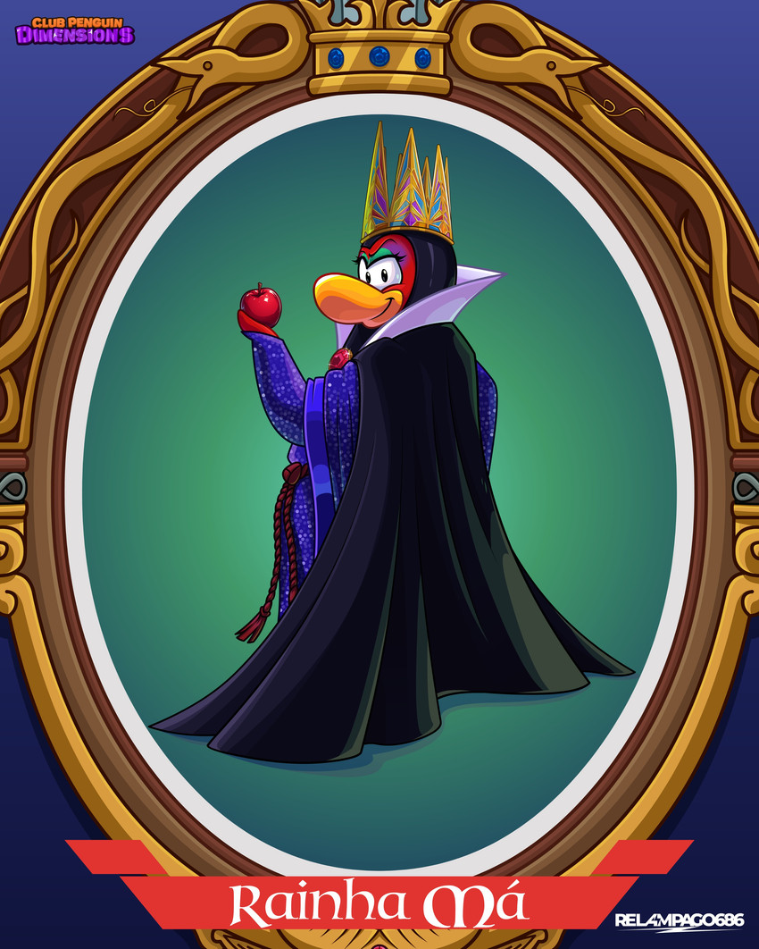 grimhilde and magic mirror (snow white and the seven dwarfs and etc) created by relampago686