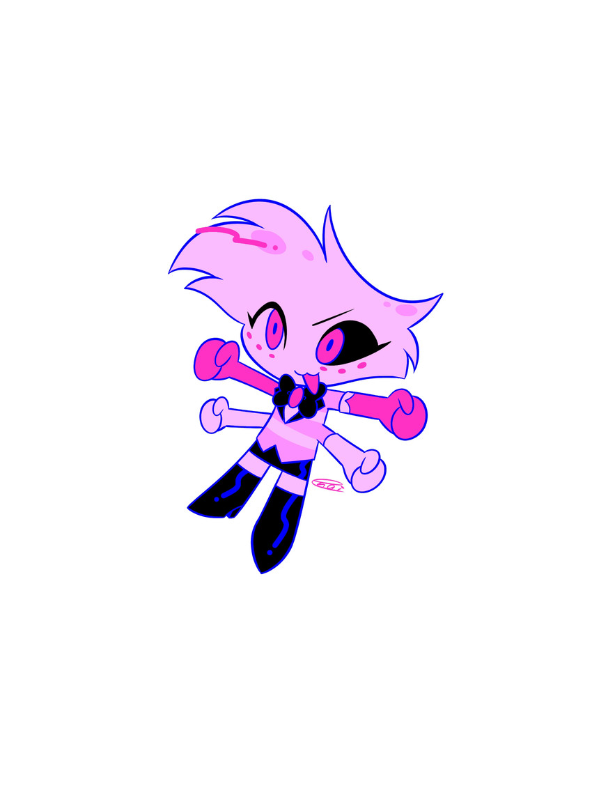 angel dust (hazbin hotel and etc) created by enaic31