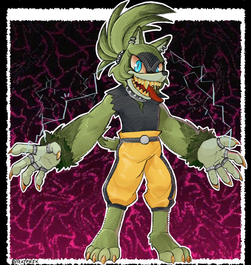 surge the tenrec (sonic the hedgehog (comics) and etc) created by ratfrik