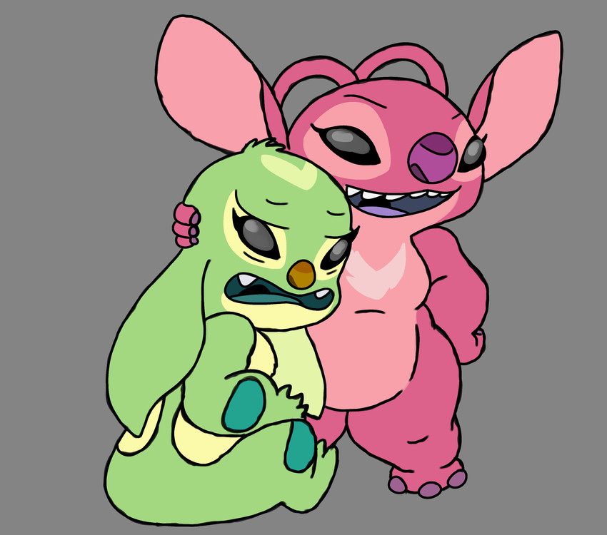 angel and bonnie (lilo and stitch and etc) created by kajabuubuu