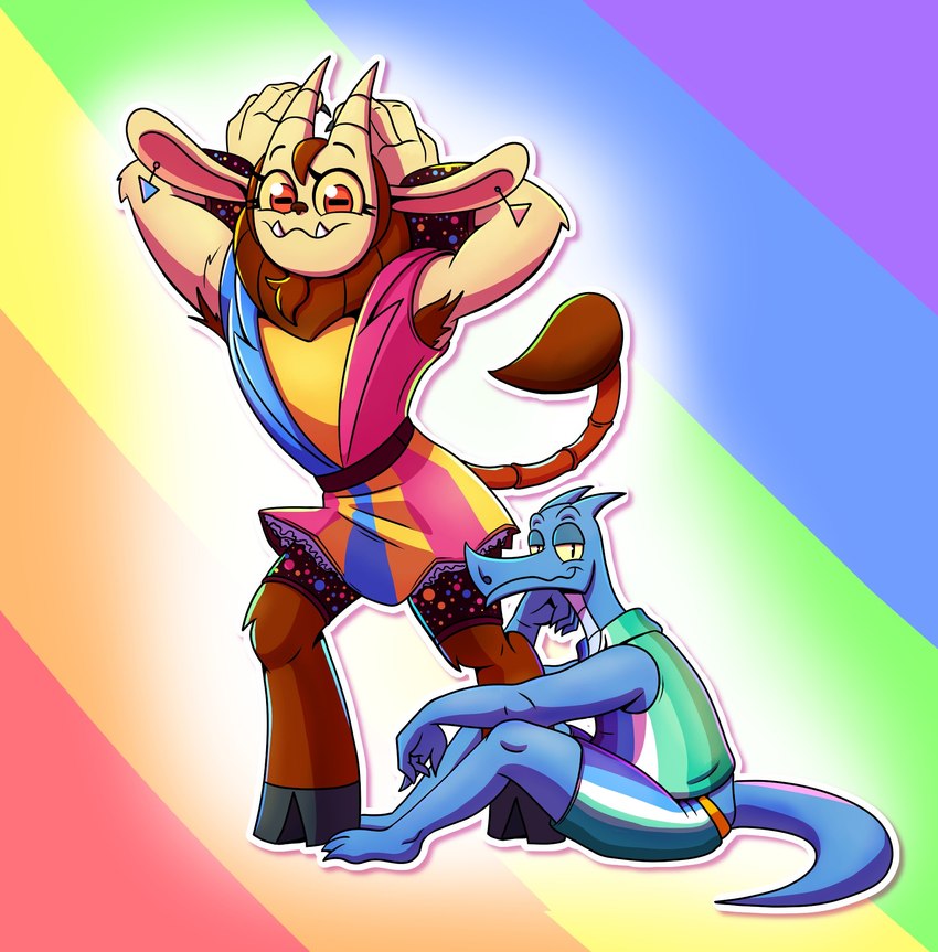 cleaveland and maulie (middle eastern mythology and etc) created by travis fowler