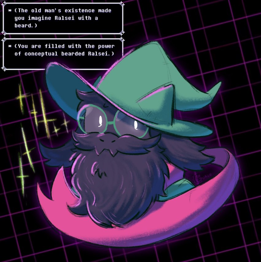 ralsei (undertale (series) and etc) created by gurluthechair