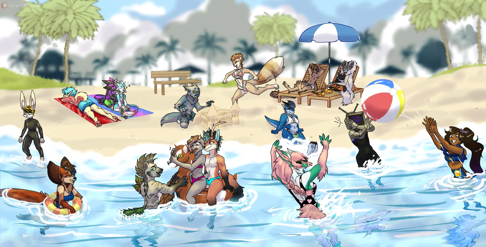murk, lexo, rose, vallen, kayin dreemurr, and etc created by henyoki
