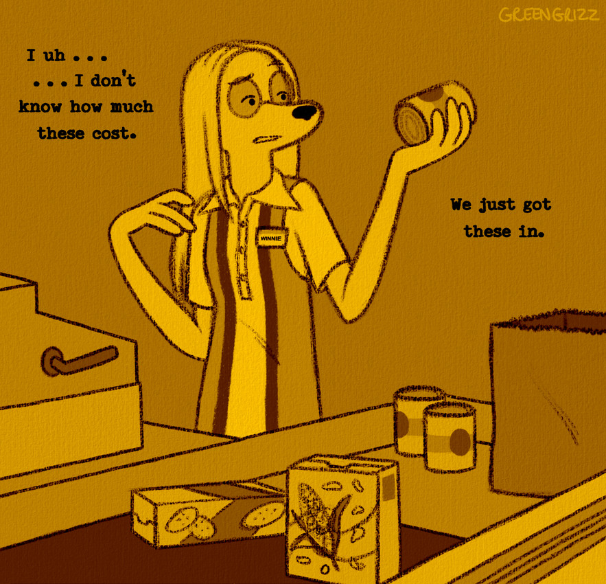 winnie barker created by greengrizz