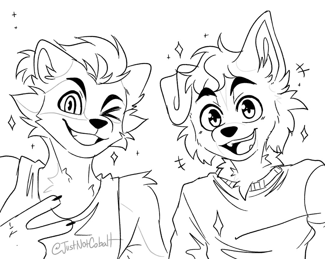 hunter and rofi (promises to keep) created by justnotcobalt