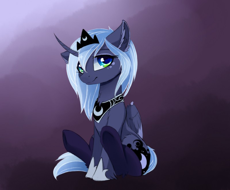 princess luna (friendship is magic and etc) created by magnaluna