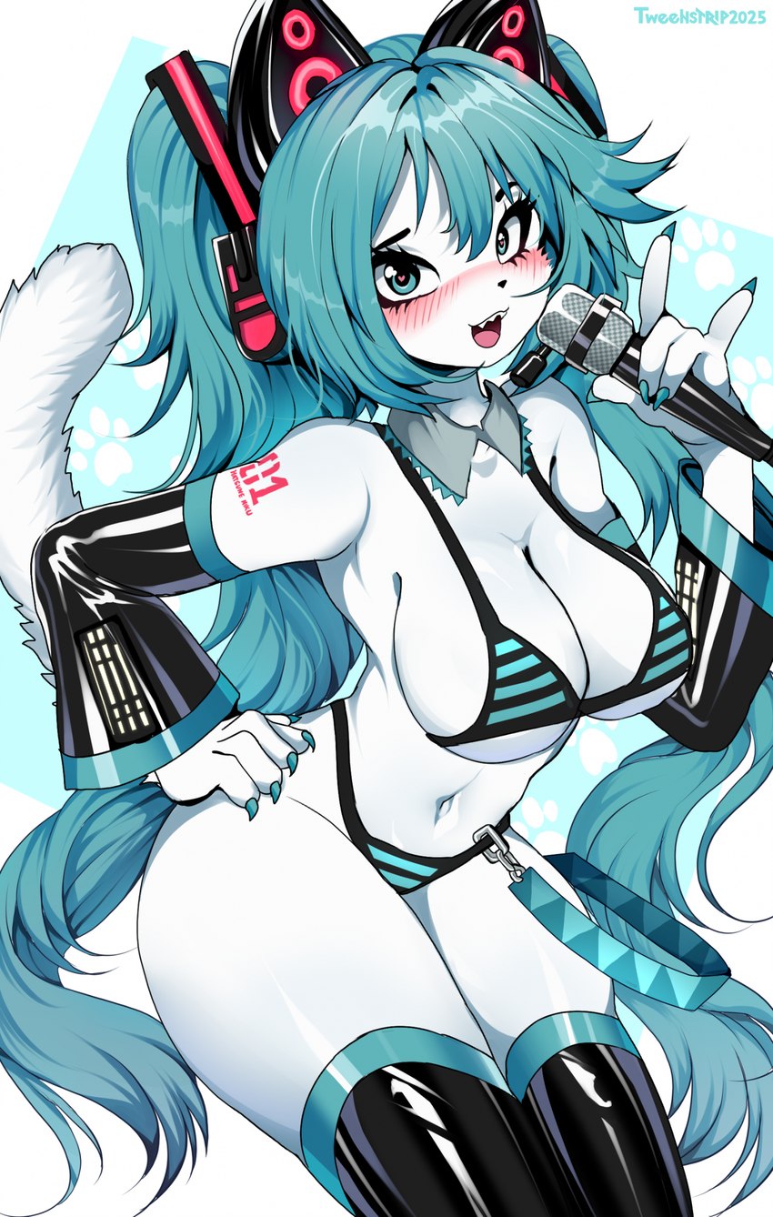 hatsune miku (vocaloid) created by tweenstrip