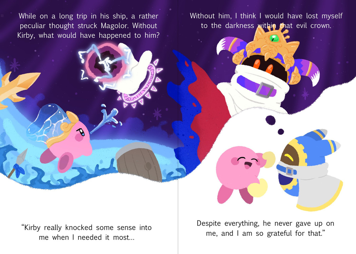 bandana waddle dee, master crown, king dedede, meta knight, water kirby, and etc (kirby's return to dream land and etc) created by dragonitepaw