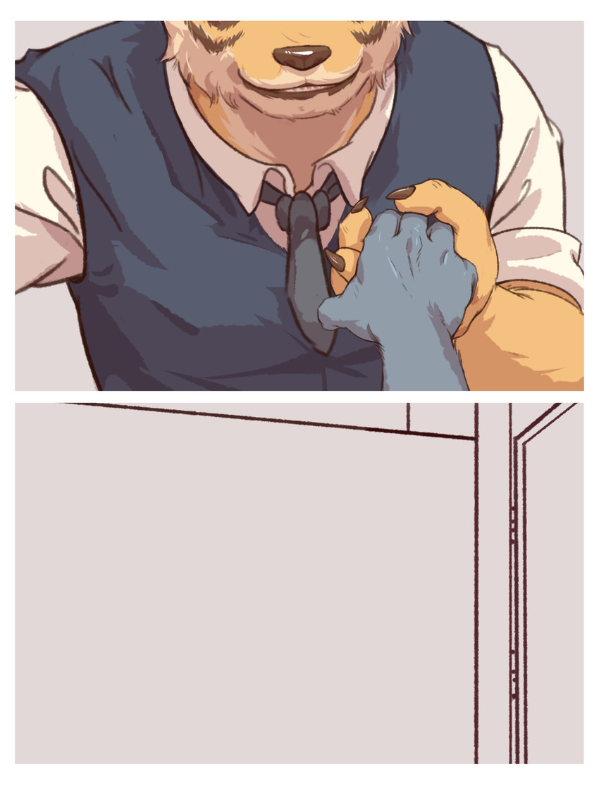 bill and legoshi (beastars) created by sadness hao