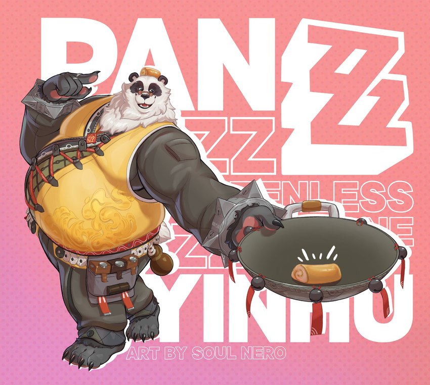 pan yin hu (zenless zone zero and etc) created by soul nero