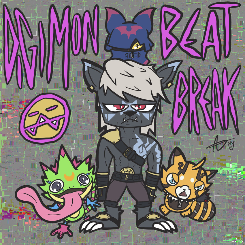 digimon beatbreak and etc created by getcapeandflyy