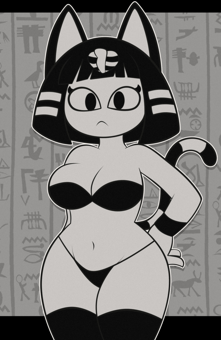 ankha (animal crossing and etc) created by superbage