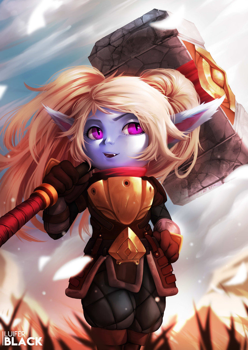poppy (league of legends and etc) created by luifer black