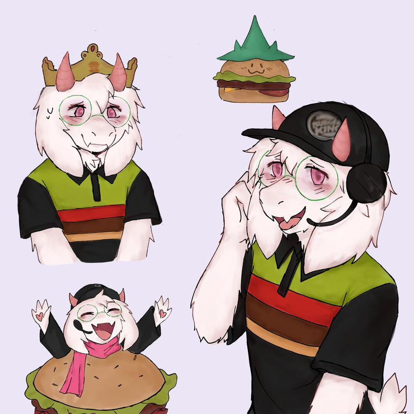 ralsei (undertale (series) and etc) created by pastciarn