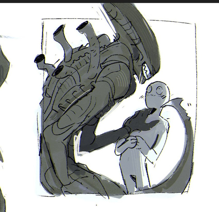 alien (franchise) created by simi (artist)