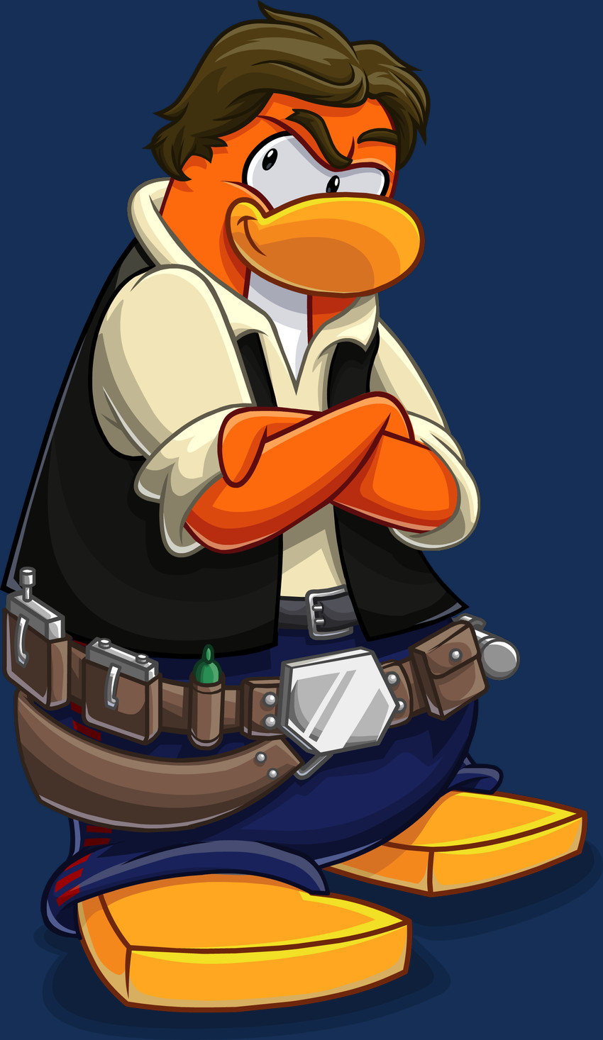 han solo (club penguin and etc) created by unknown artist