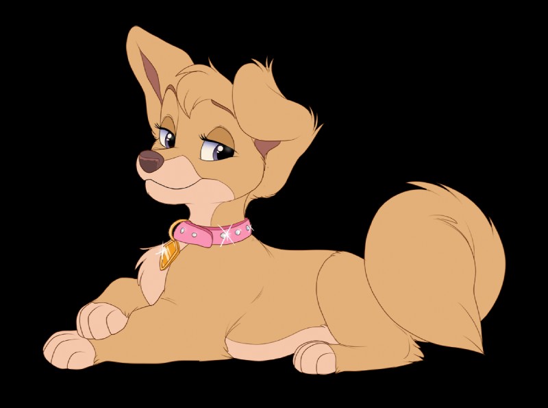 angel (lady and the tramp and etc) created by kitchiki