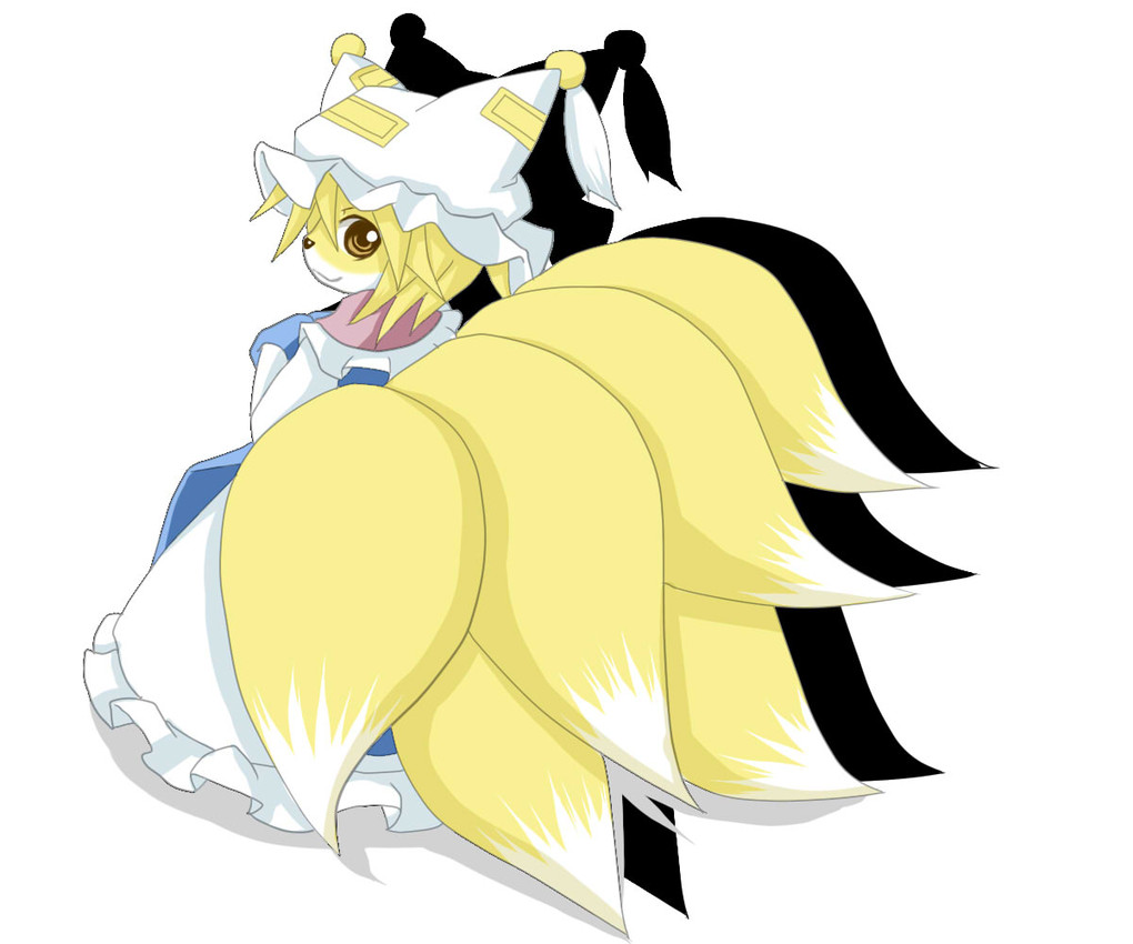 ran yakumo (touhou) created by tamahana