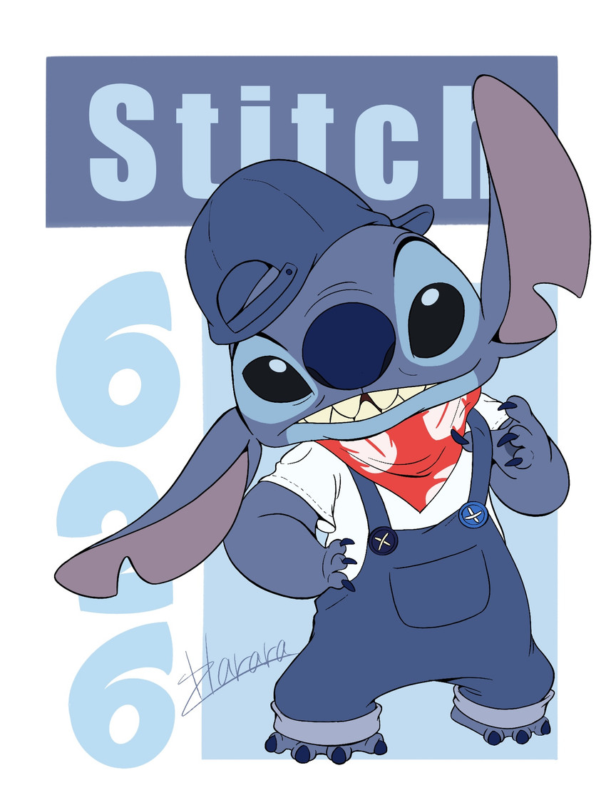 stitch (lilo and stitch and etc) created by harara