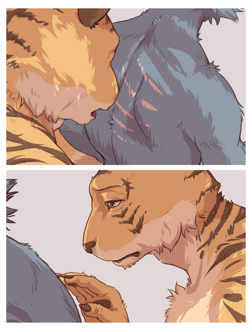 bill and legoshi (beastars) created by sadness hao