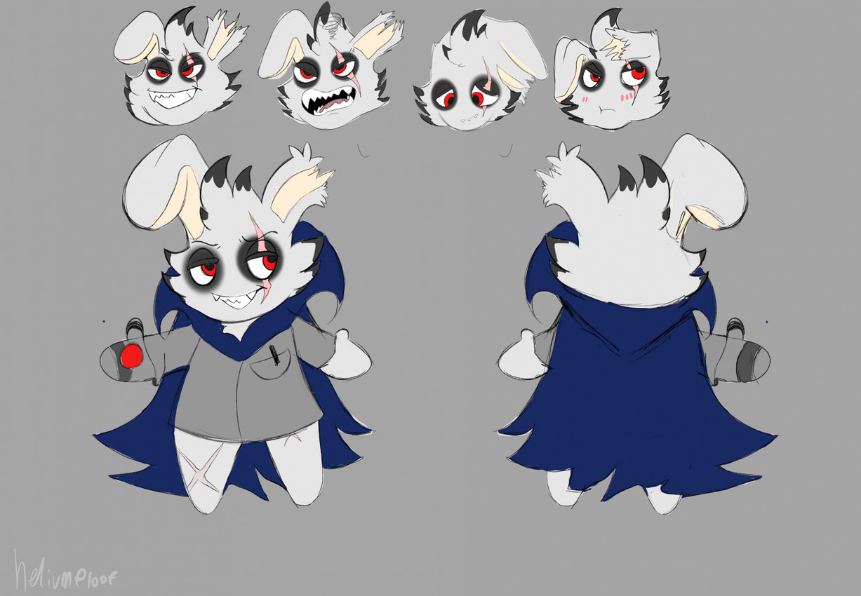 fan character and professor vex (rayman (series) and etc) created by heliumfloof