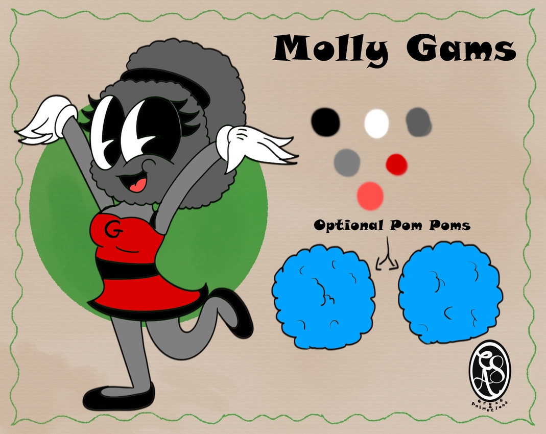 molly gams created by crazy 8 animations