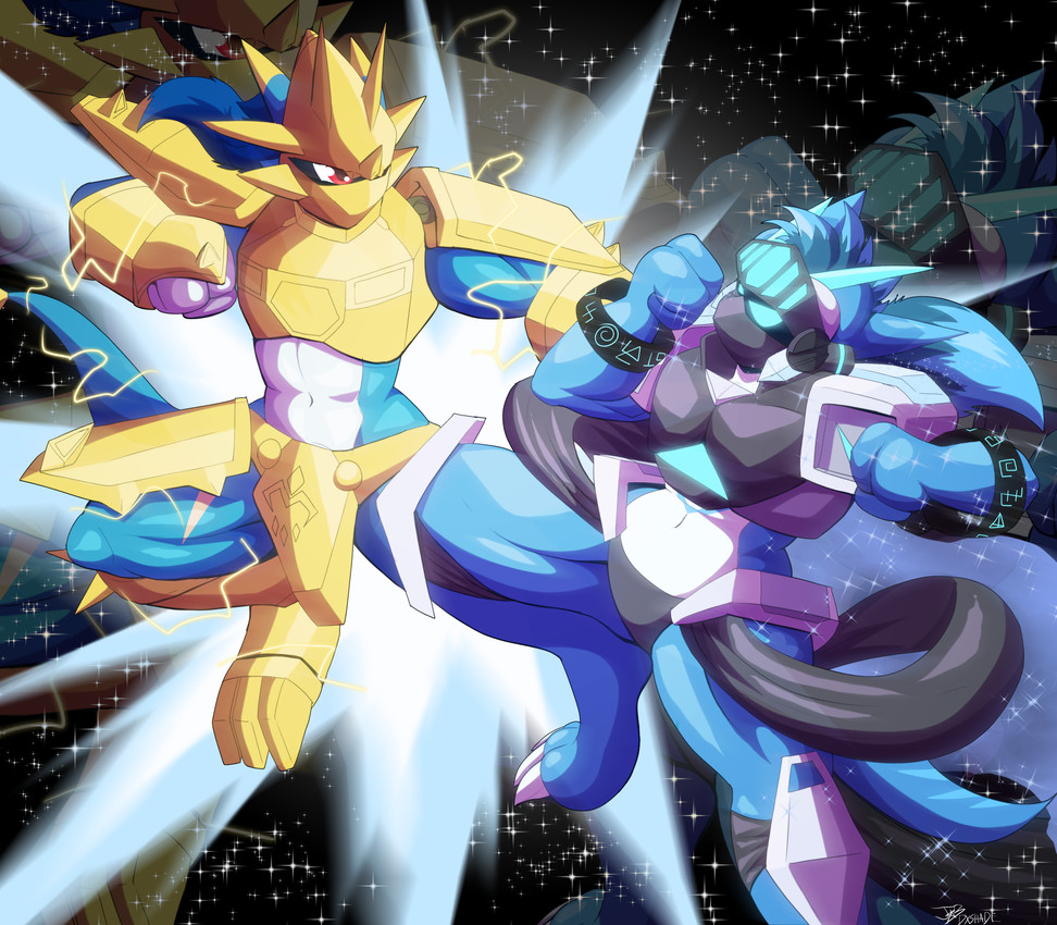 yami the veemon (bandai namco and etc) created by dx-shade