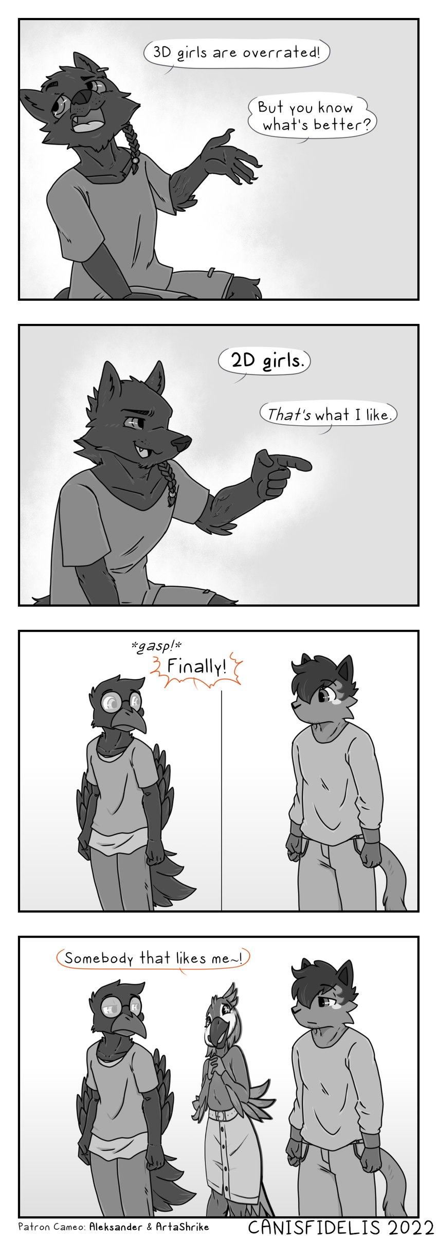 roc and secret created by canisfidelis