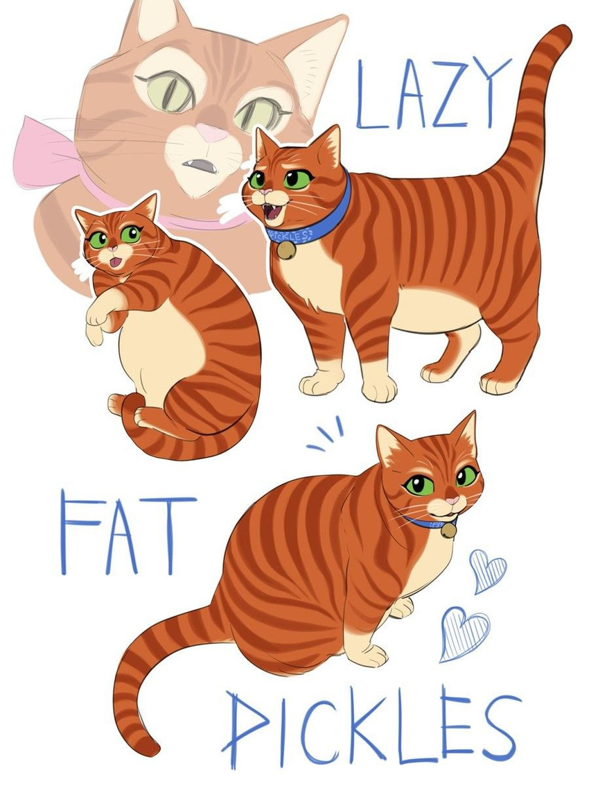 pickles and puss in boots (puss in boots (franchise) and etc) created by 20daysapple