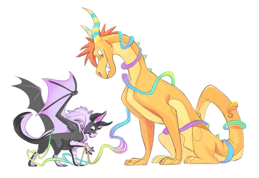 astella and herman (mythology) created by cartoonsnacks