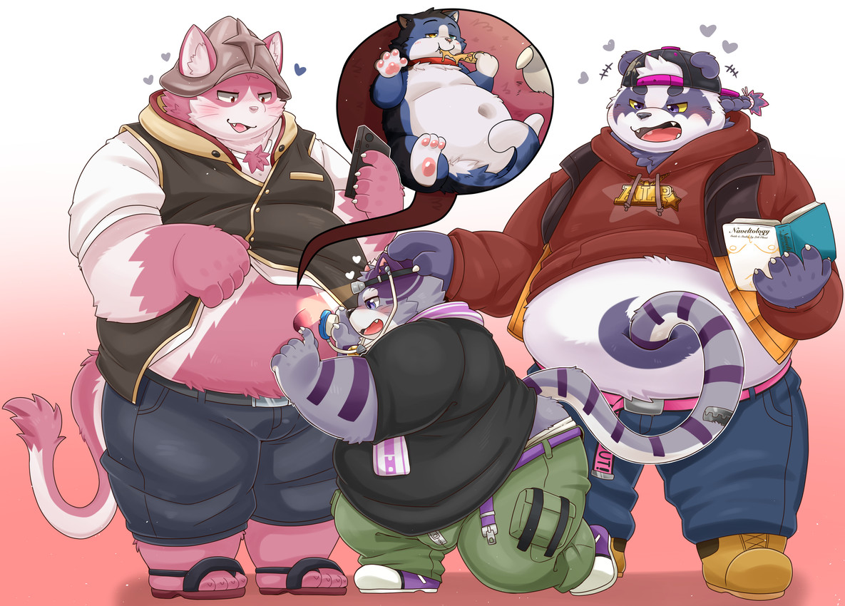 alp, beckett, bungo, bygul, and leib (tokyo afterschool summoners and etc) created by 96panda