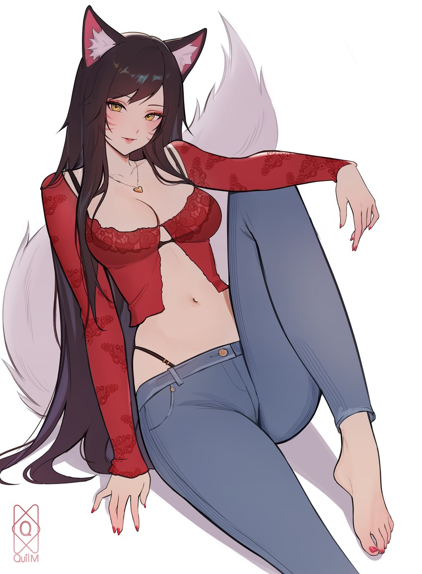 ahri (league of legends and etc) created by quilm