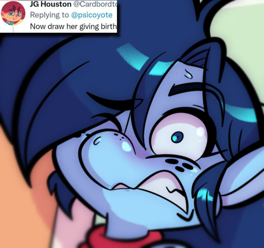 vesta (now draw her giving birth) created by psicoyote