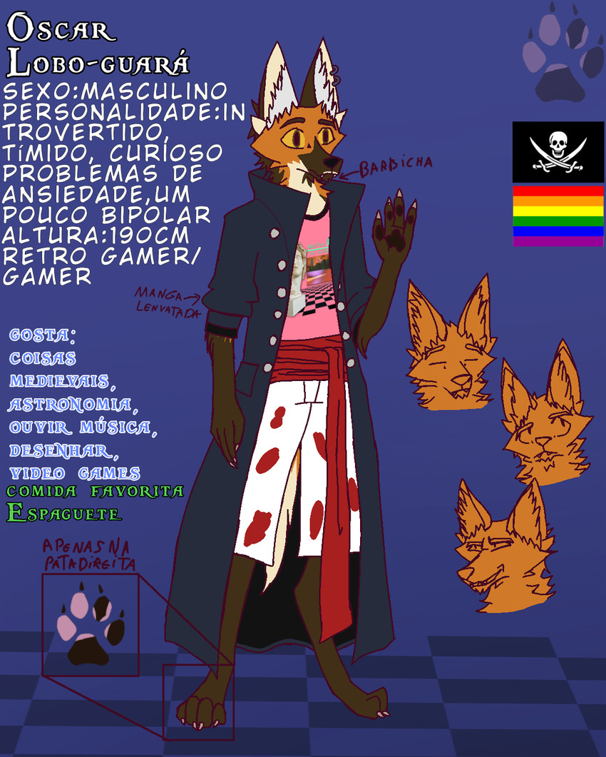 oscar created by lobo guarana(artist)