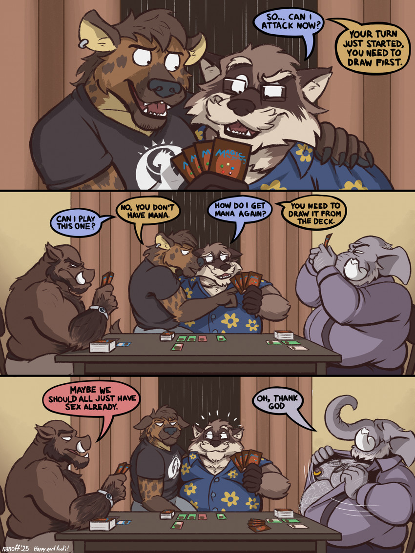alfonso, horacio, suarez, and walter rossi (magic: the gathering and etc) created by nanoff