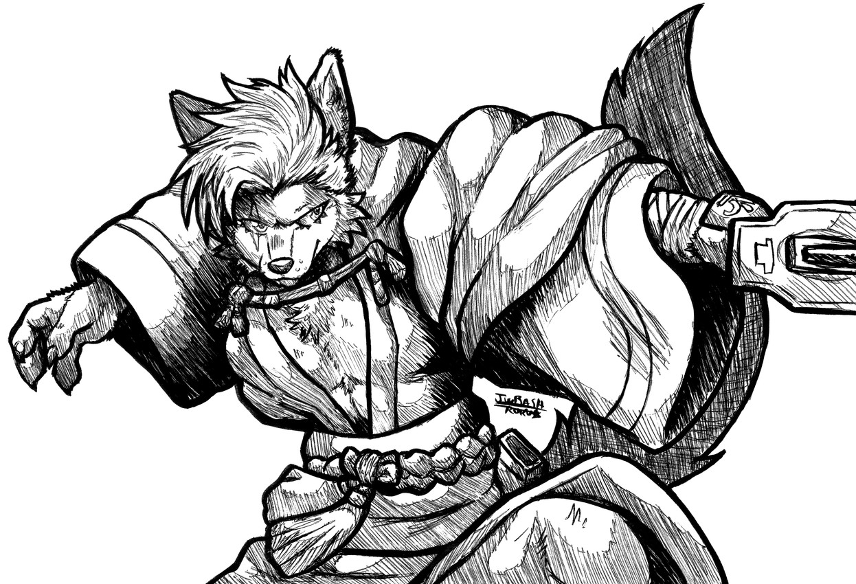 baiken (arc system works and etc) created by jwbash