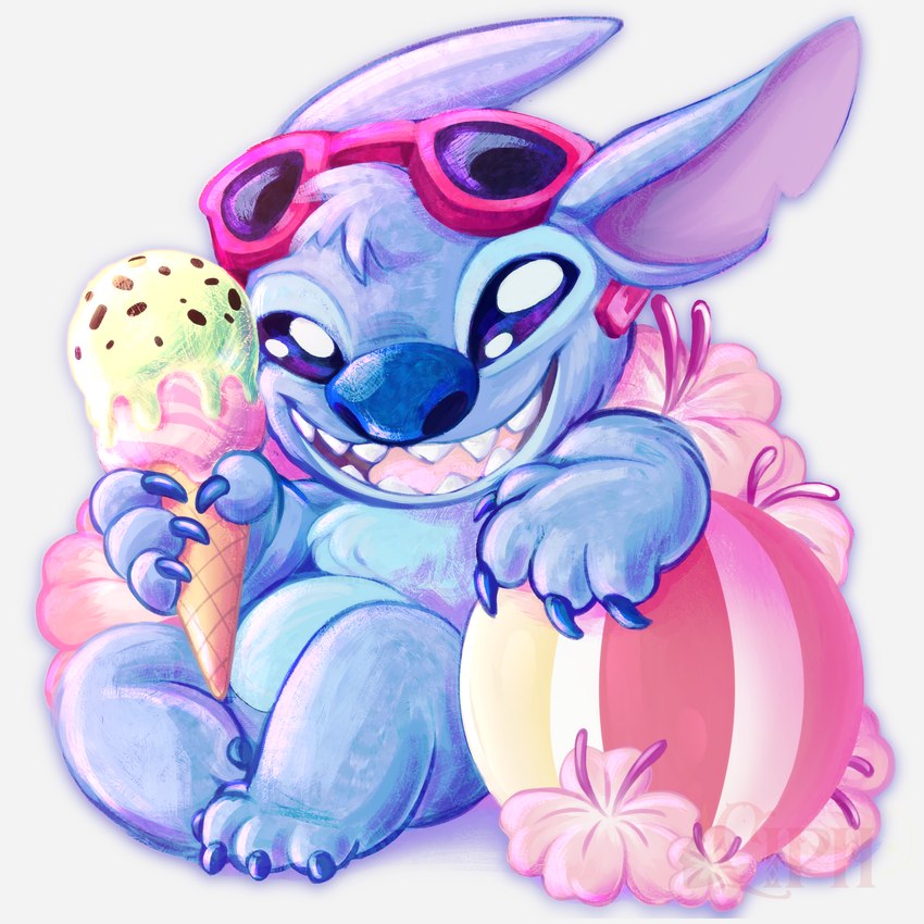 stitch (lilo and stitch and etc) created by deciferin