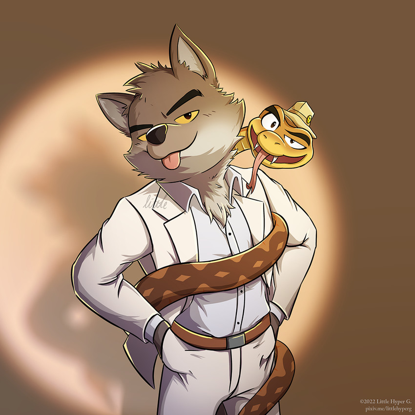 mr. snake and mr. wolf (the bad guys and etc) created by littlehyper
