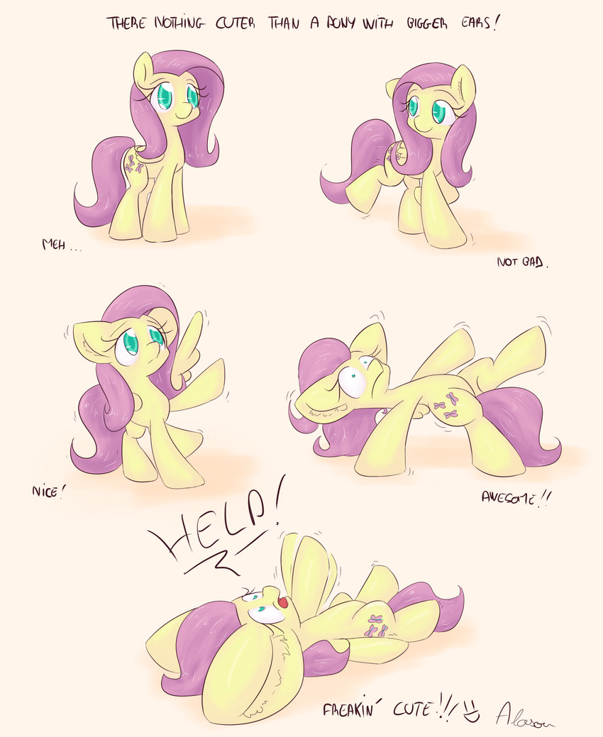fluttershy (friendship is magic and etc) created by alasou