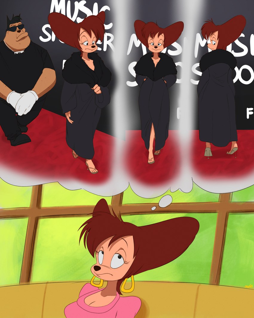 peg pete and pete (goof troop and etc) created by thehumancopier