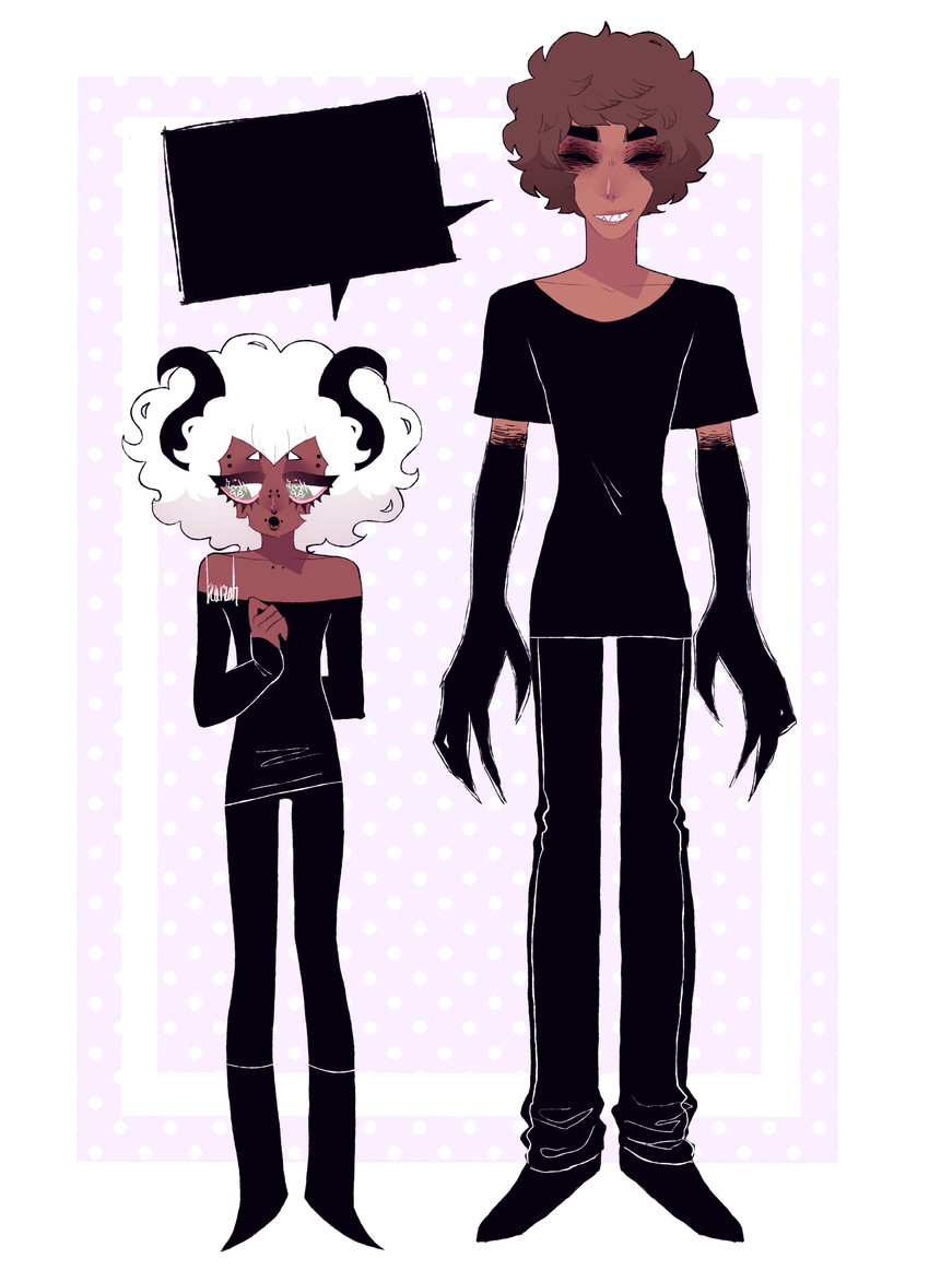 sasha weiman and valentine beckett created by dreamalgia