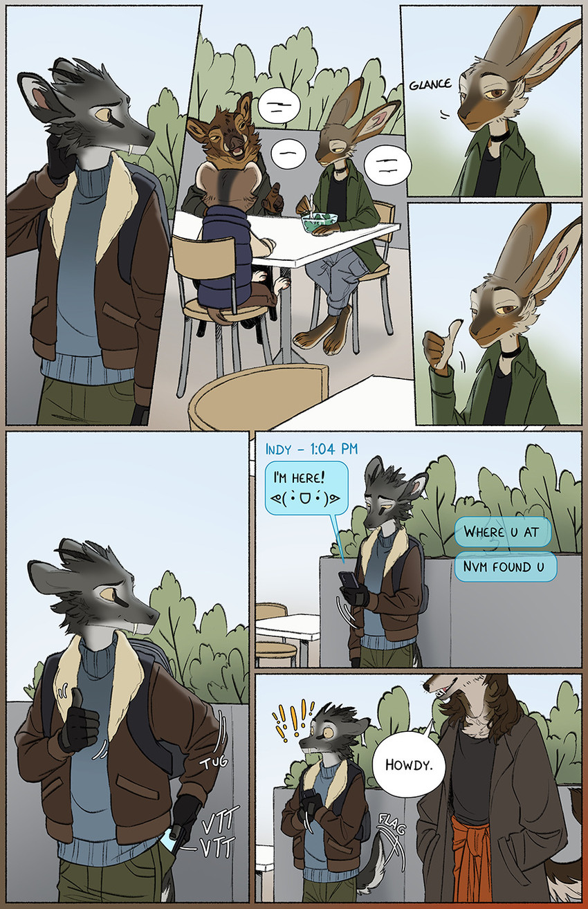 indy, pen, and rosa created by falco works