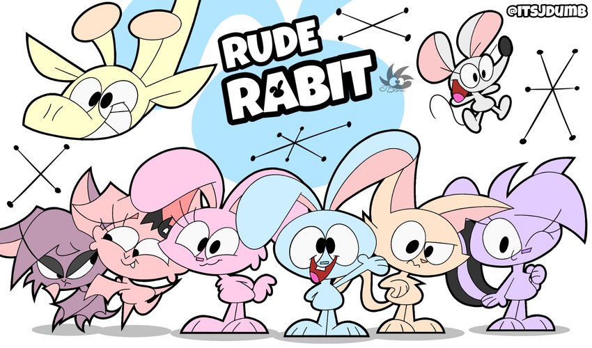 giraf, mowse, rabet, rabit, scunk, and etc (rude rabit) created by jdone