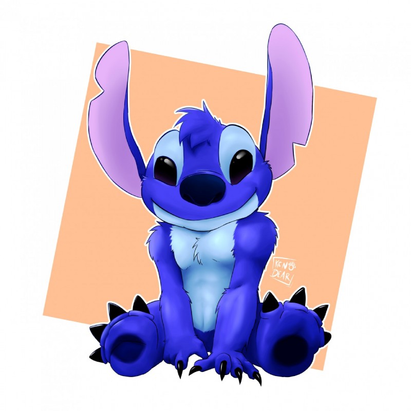 stitch (lilo and stitch and etc) created by kenobear
