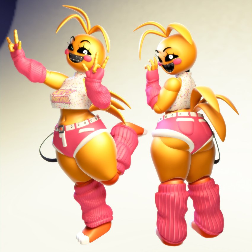 cupcake and toy chica (five nights at freddy's 2 and etc) created by bunnybox0 0