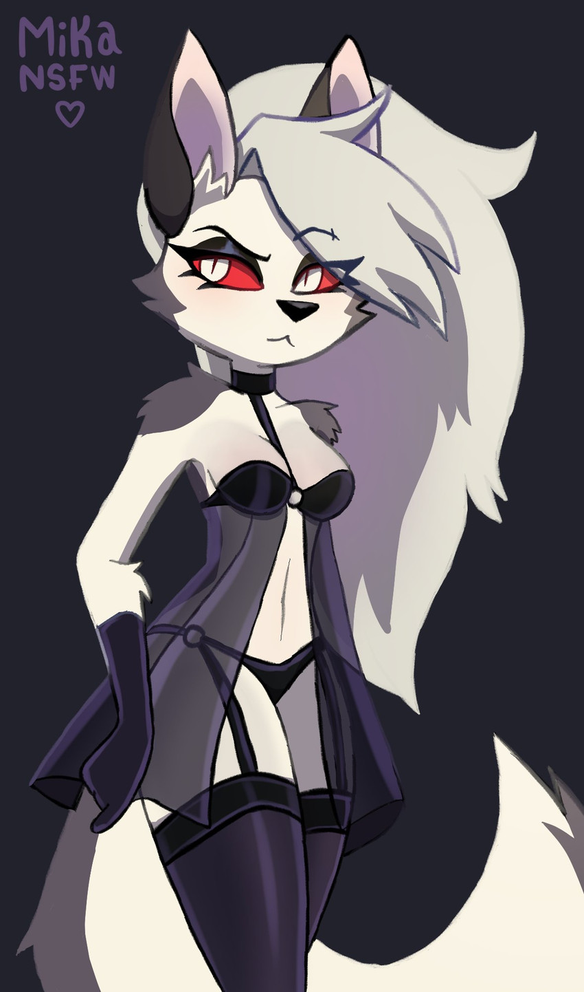 loona (helluva boss and etc) created by mikansfw