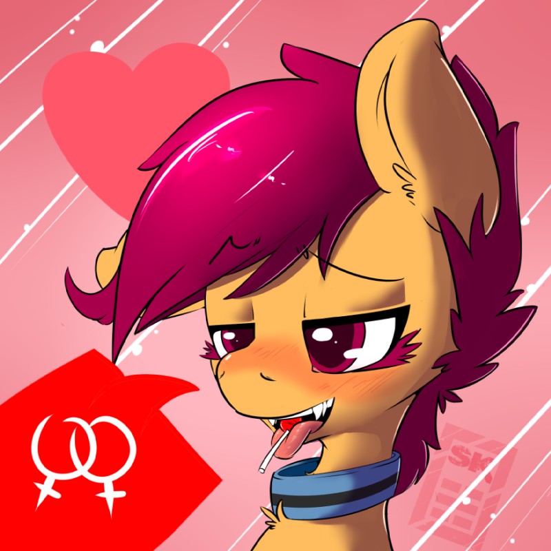 scootaloo (friendship is magic and etc) created by serendipity-kitty