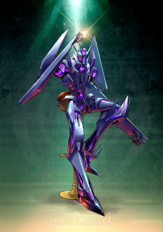 soundwave (transformers aligned continuity and etc) created by koch43