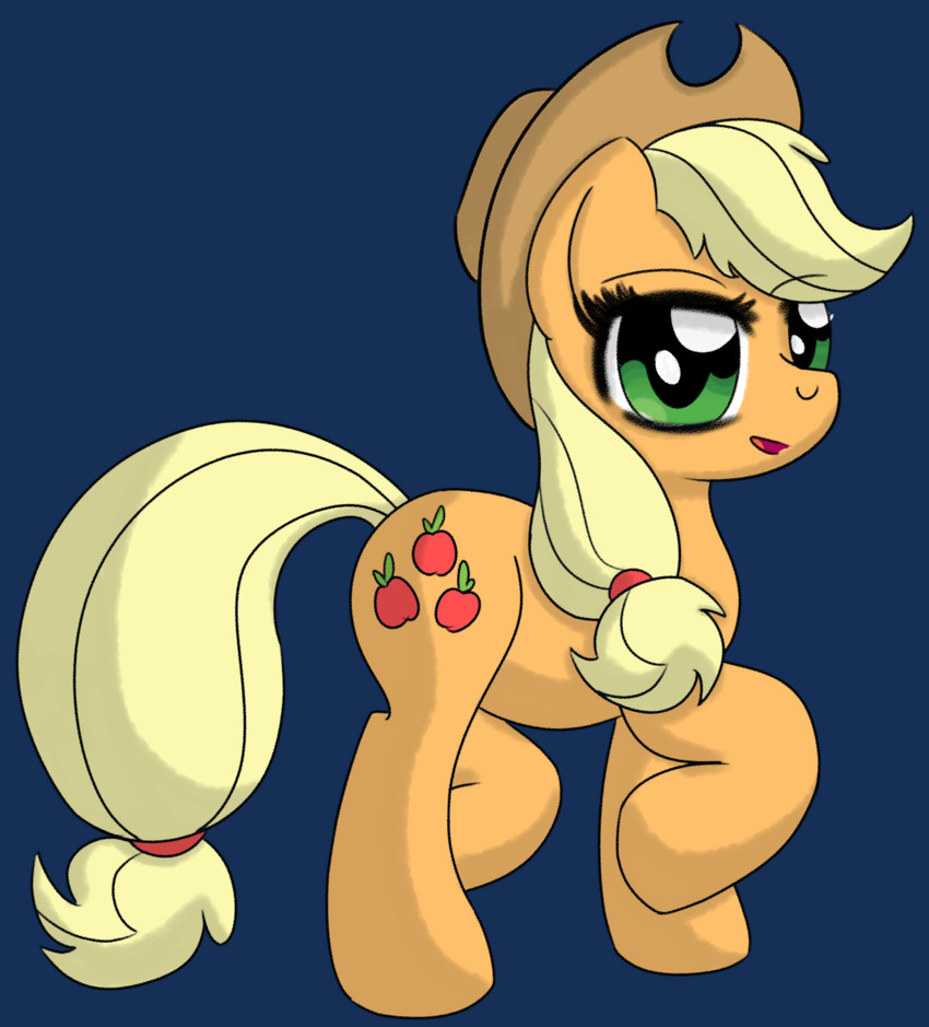 applejack (friendship is magic and etc) created by datapony